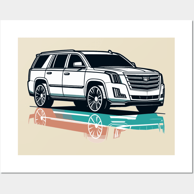 Cadillac Escalade Wall Art by Vehicles-Art